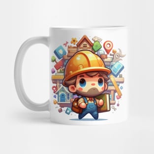 Cute Builder Mug